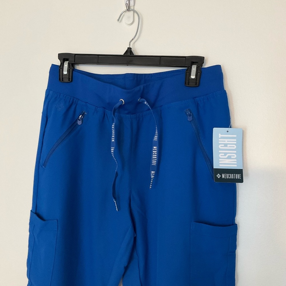Med Couture Insight Royal Blue Scrub Pants S